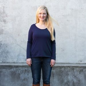Merino Wool Nursing Shirt